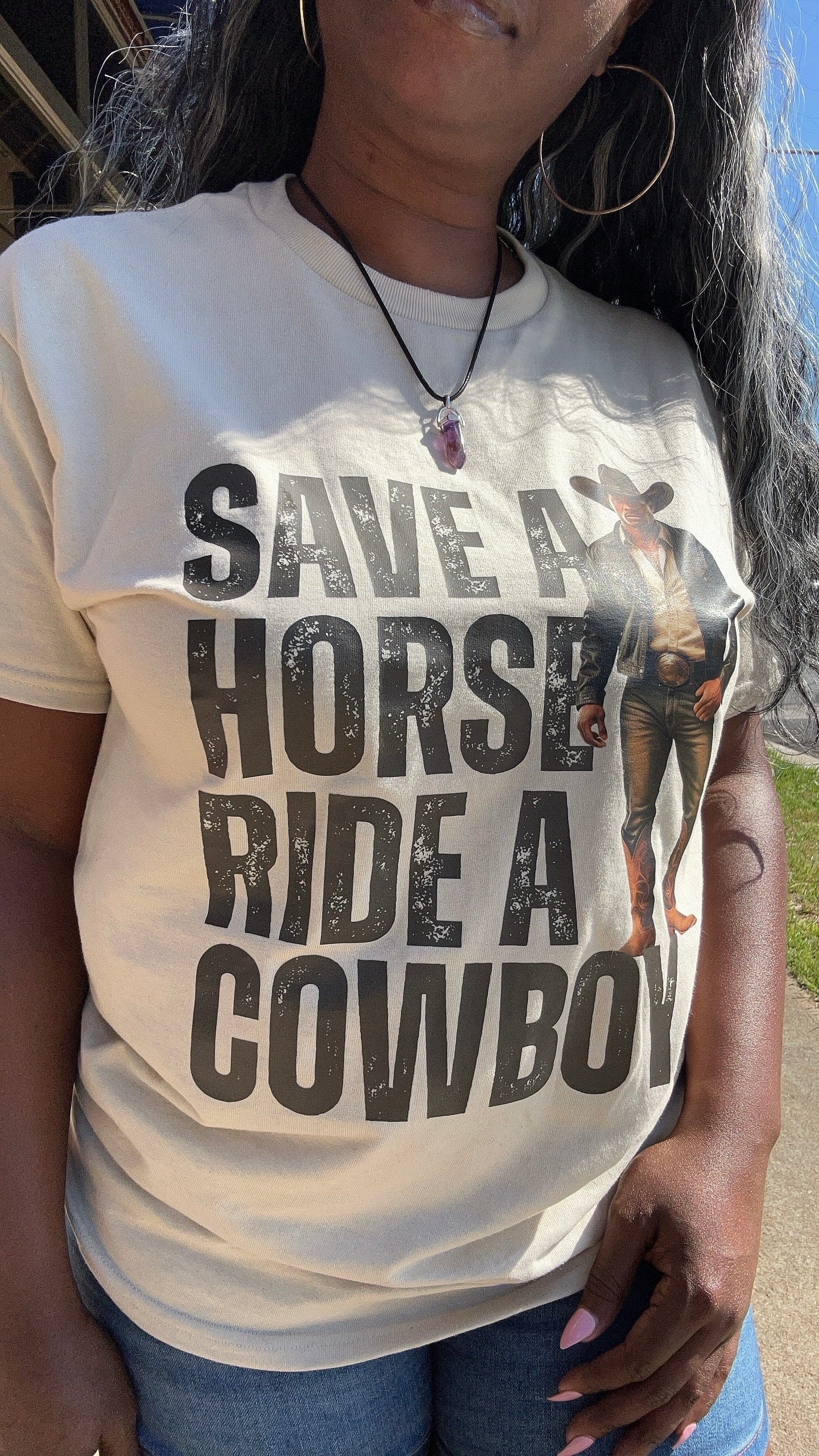 Save a Horse, Ride a Cowboy Tee