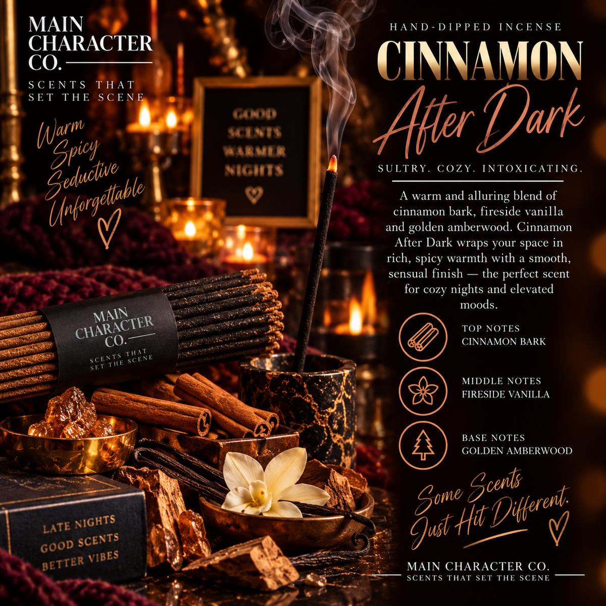 CINNAMON AFTER DARK Incense Stick
