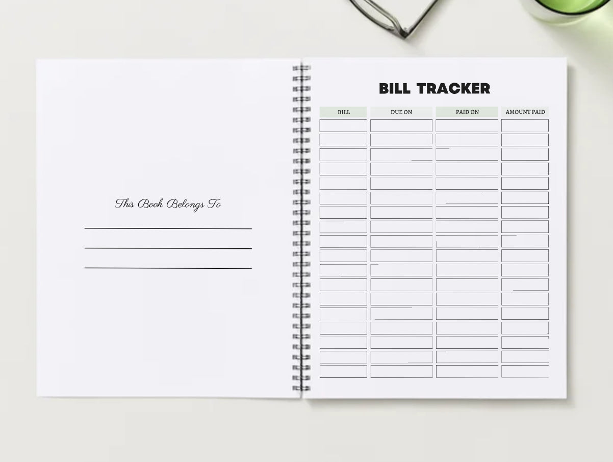 The Luxe Ledger - Budget Planner Digital Download