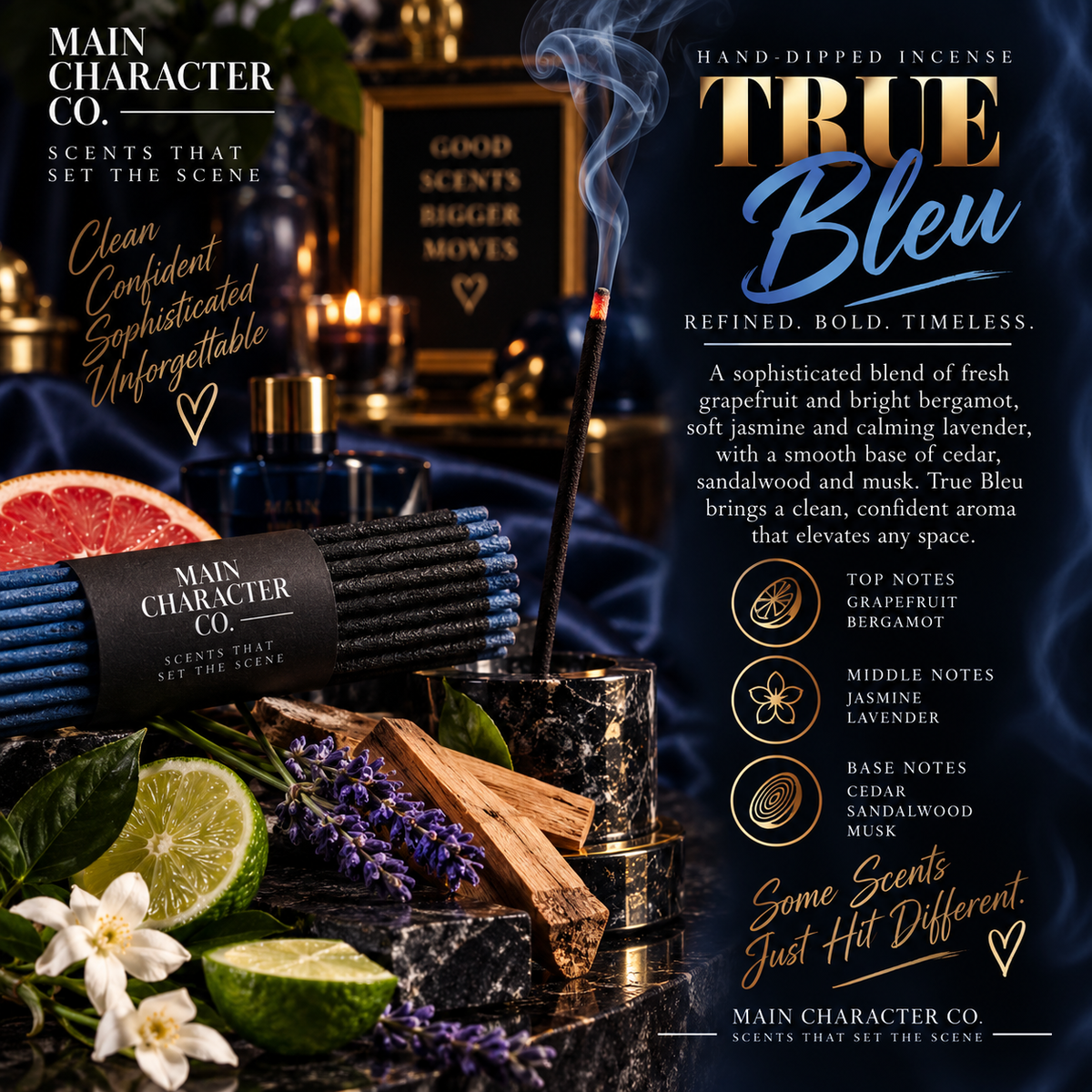 TRUE BLEU Incense Stick