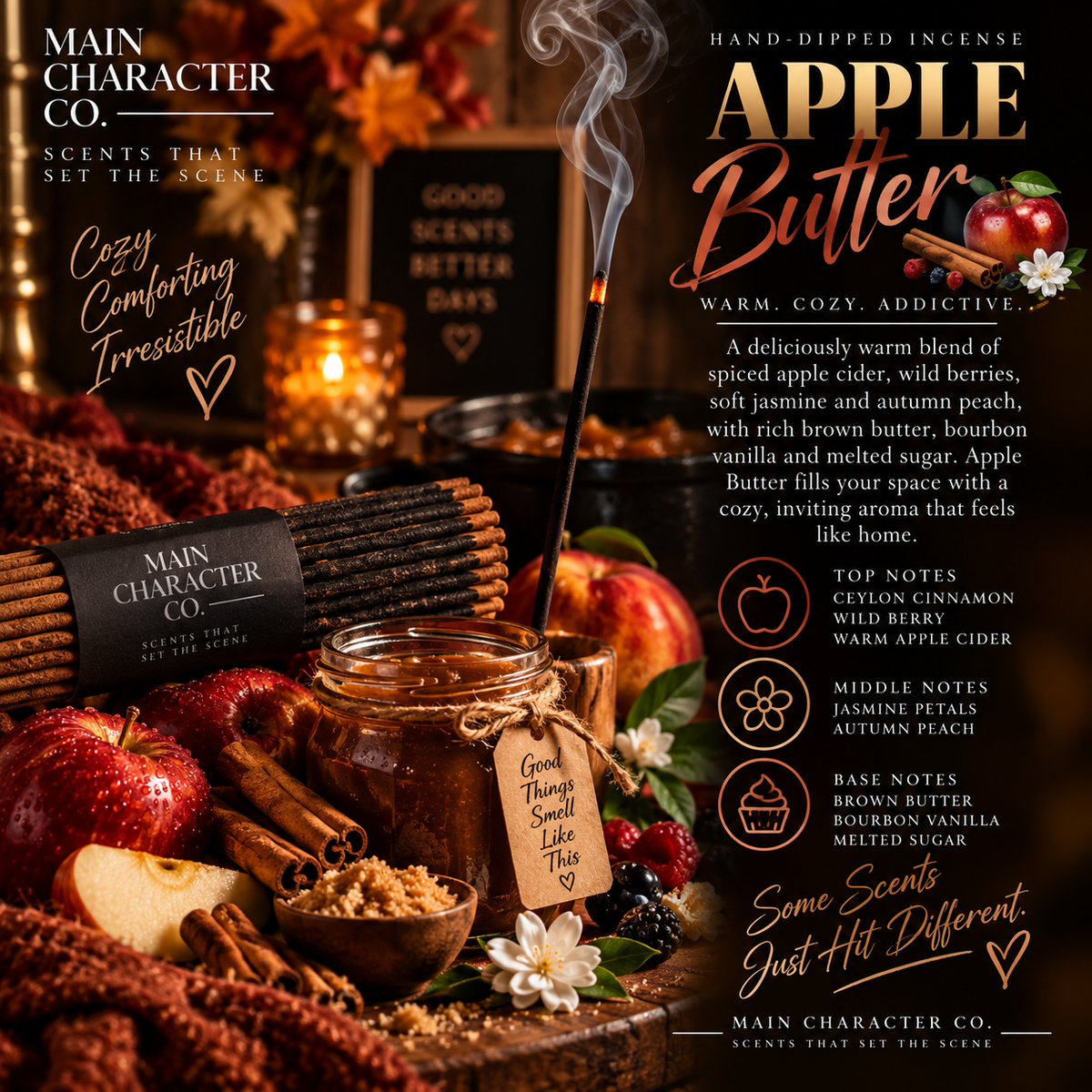 APPLE BUTTER Incense Stick