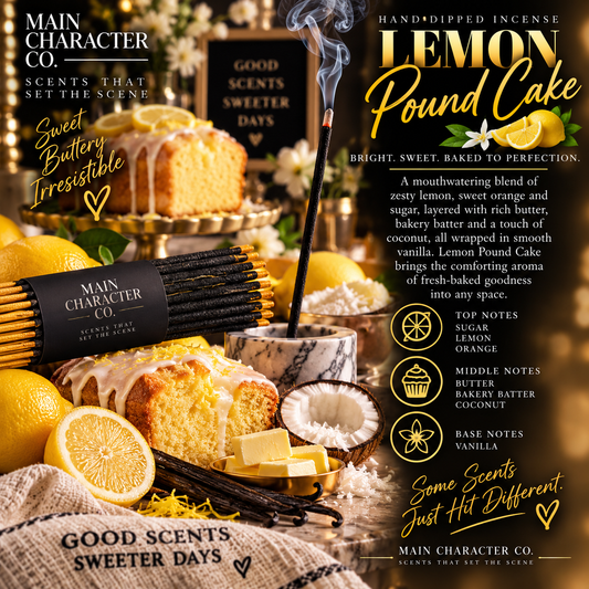 LEMON POUND CAKE Incense Stick