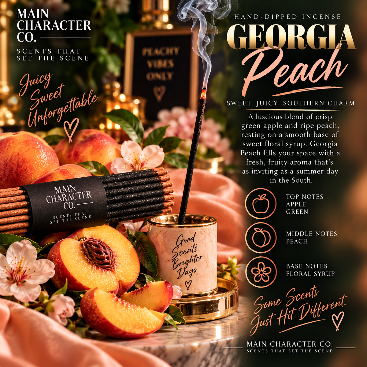 GEORGIA PEACH Incense Stick